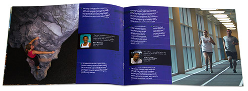 SFASU Recreation Center booklet detail 1